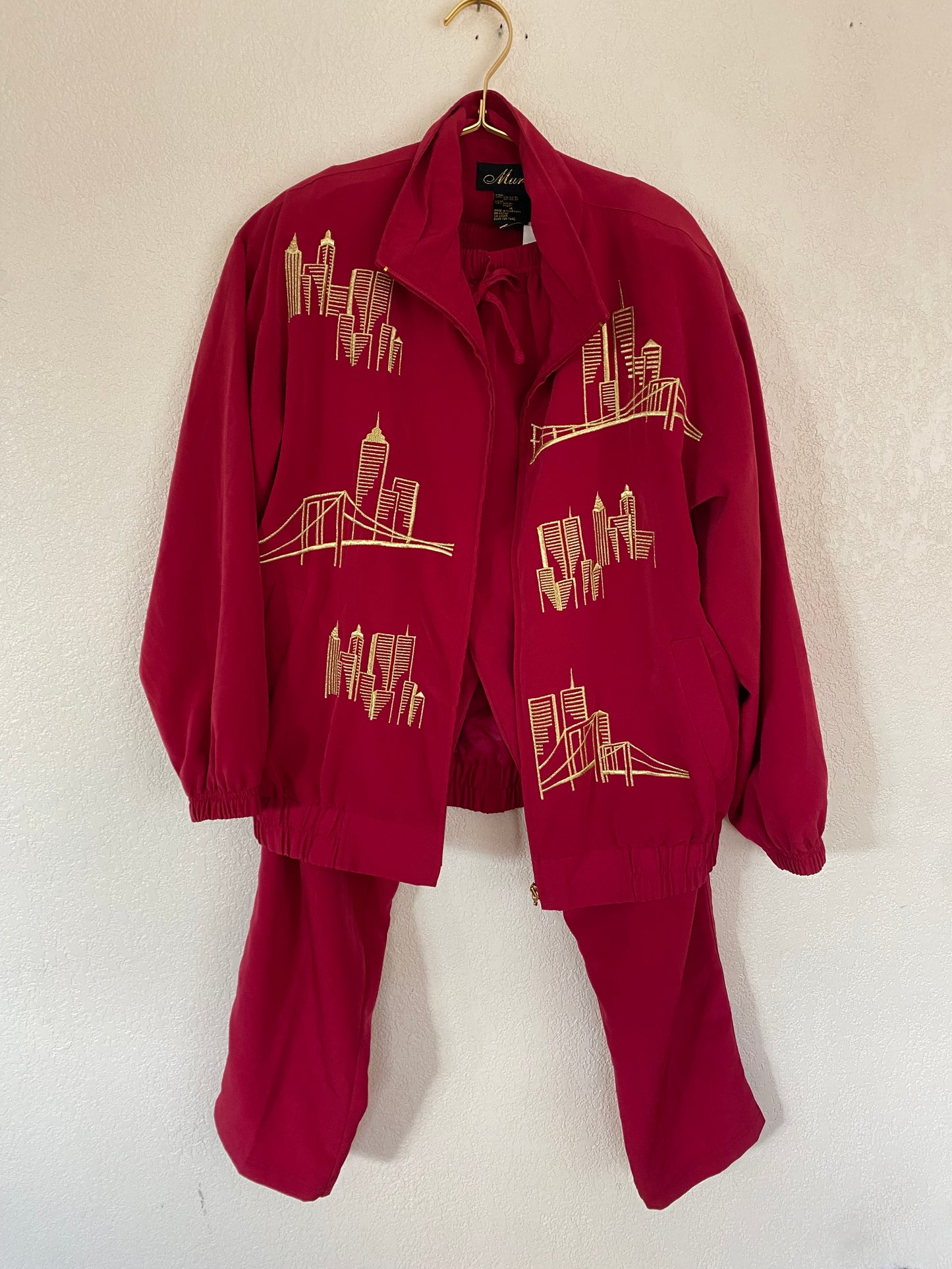 Vintage Red Track Set (724)