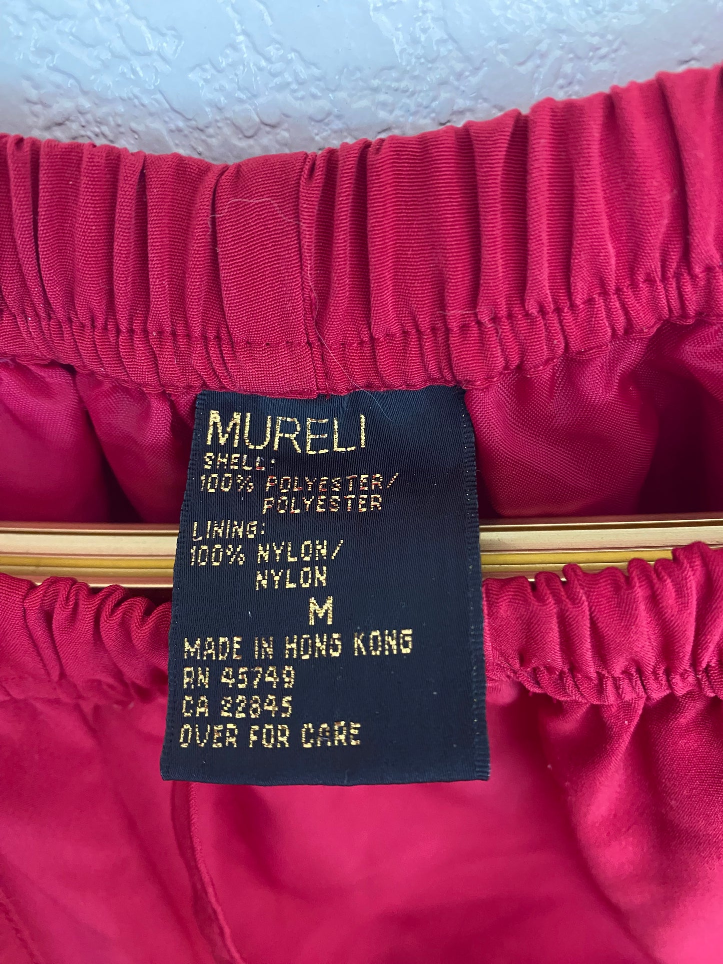 Vintage Red Track Set (724)