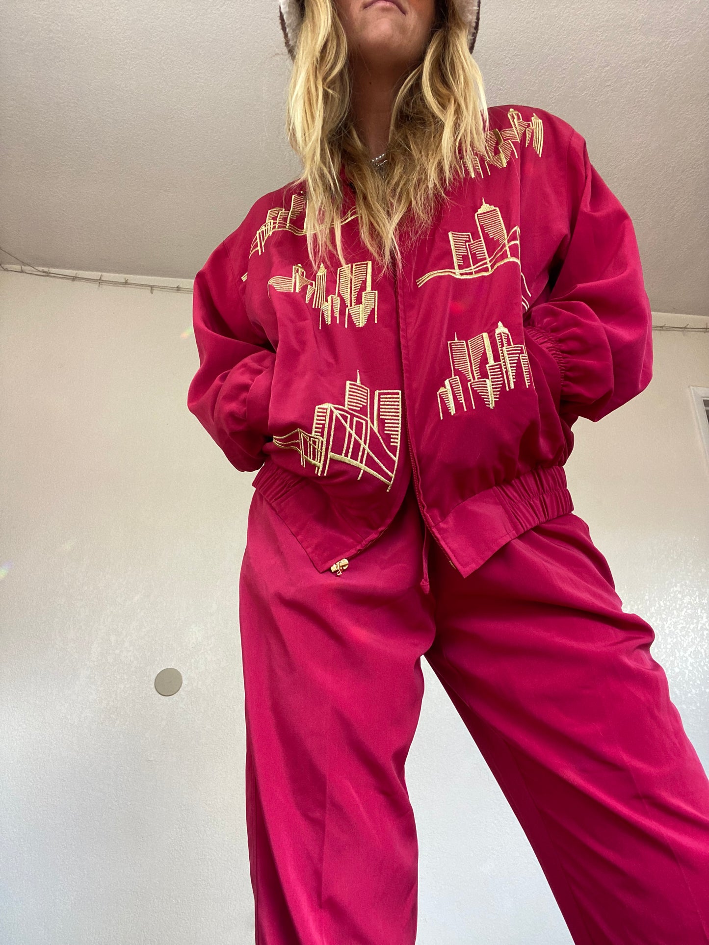 Vintage Red Track Set (724)