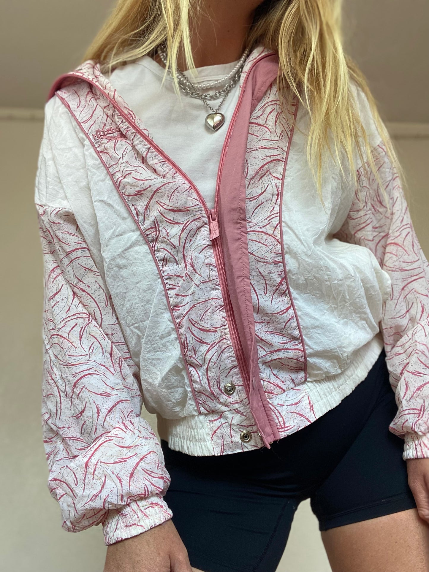 Vintage Pink Reebok Track Jacket (729)