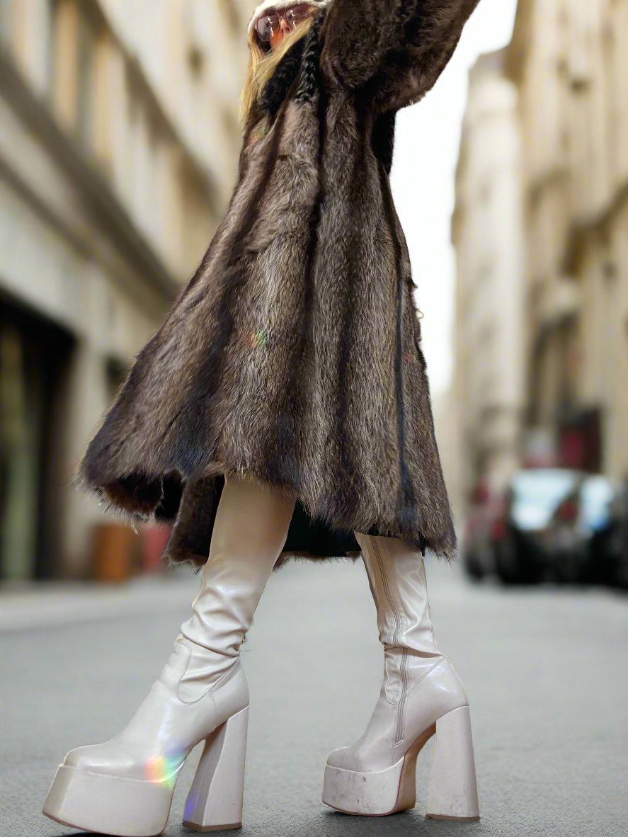 Vintage Fur Coat (693)