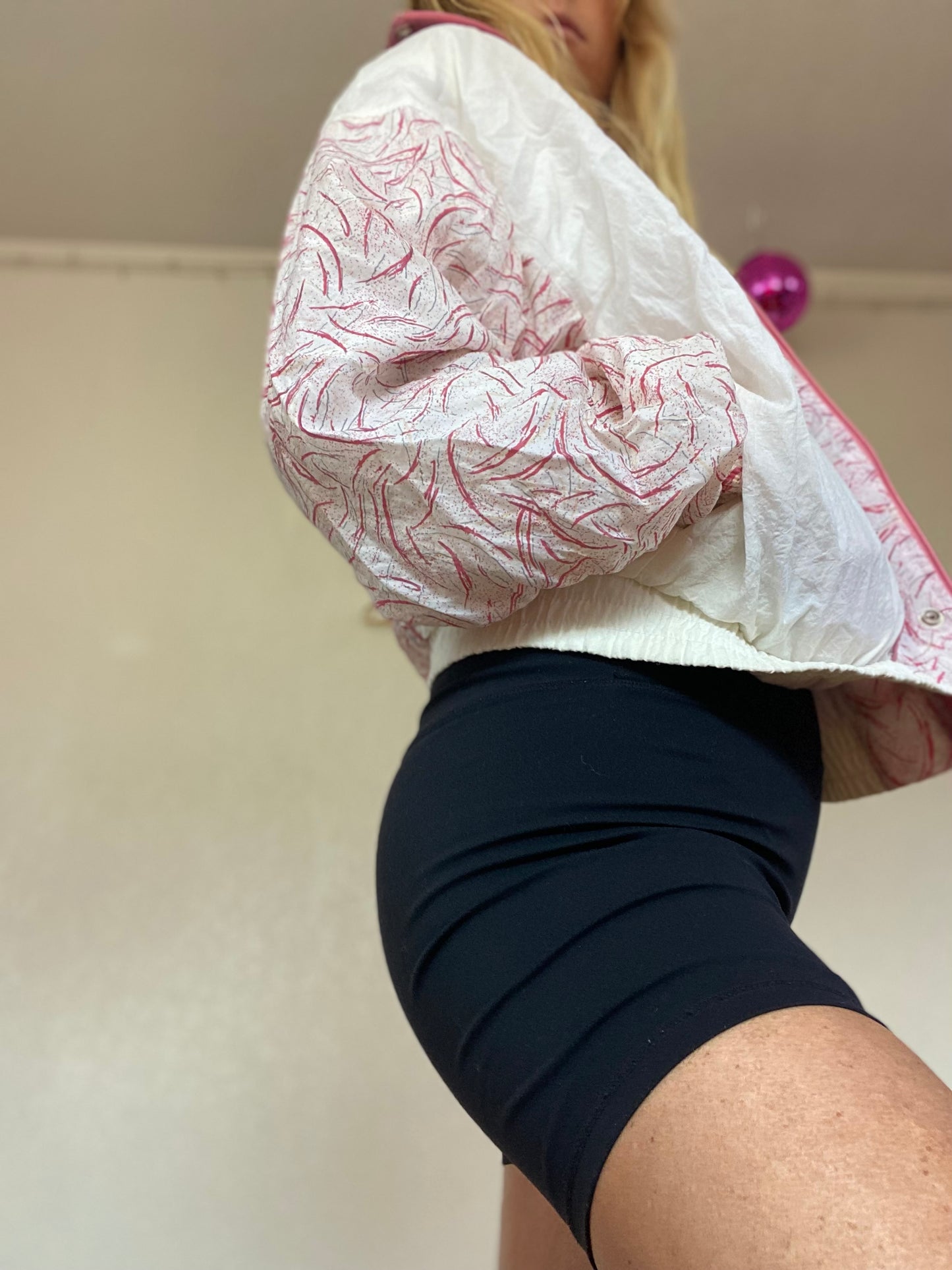 Vintage Pink Reebok Track Jacket (729)