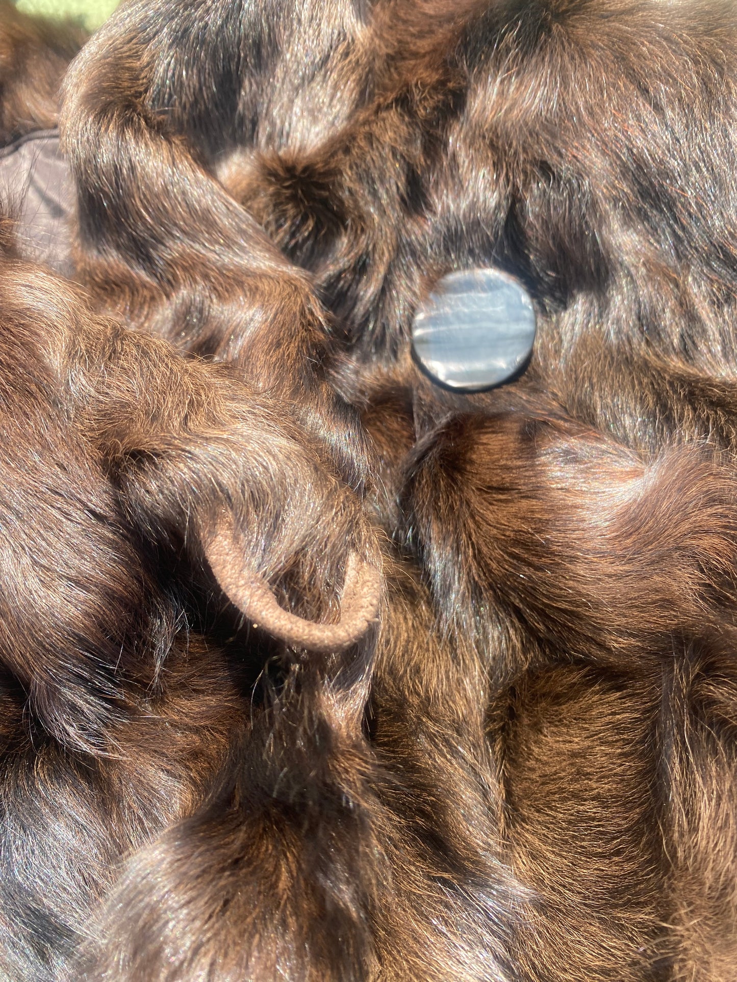 Real Vintage Brown Fur Coat