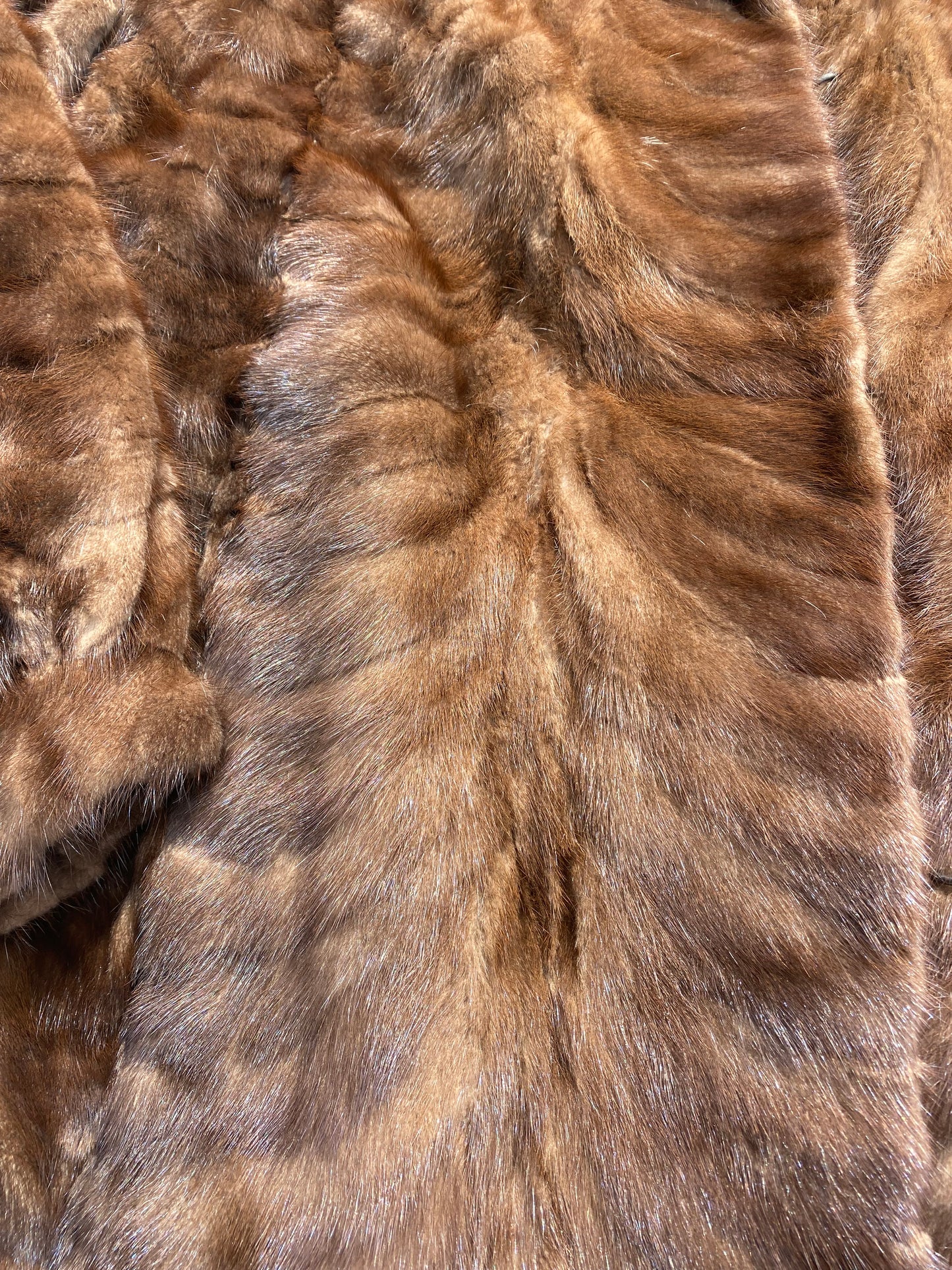 Vintage Brown Mink Coat