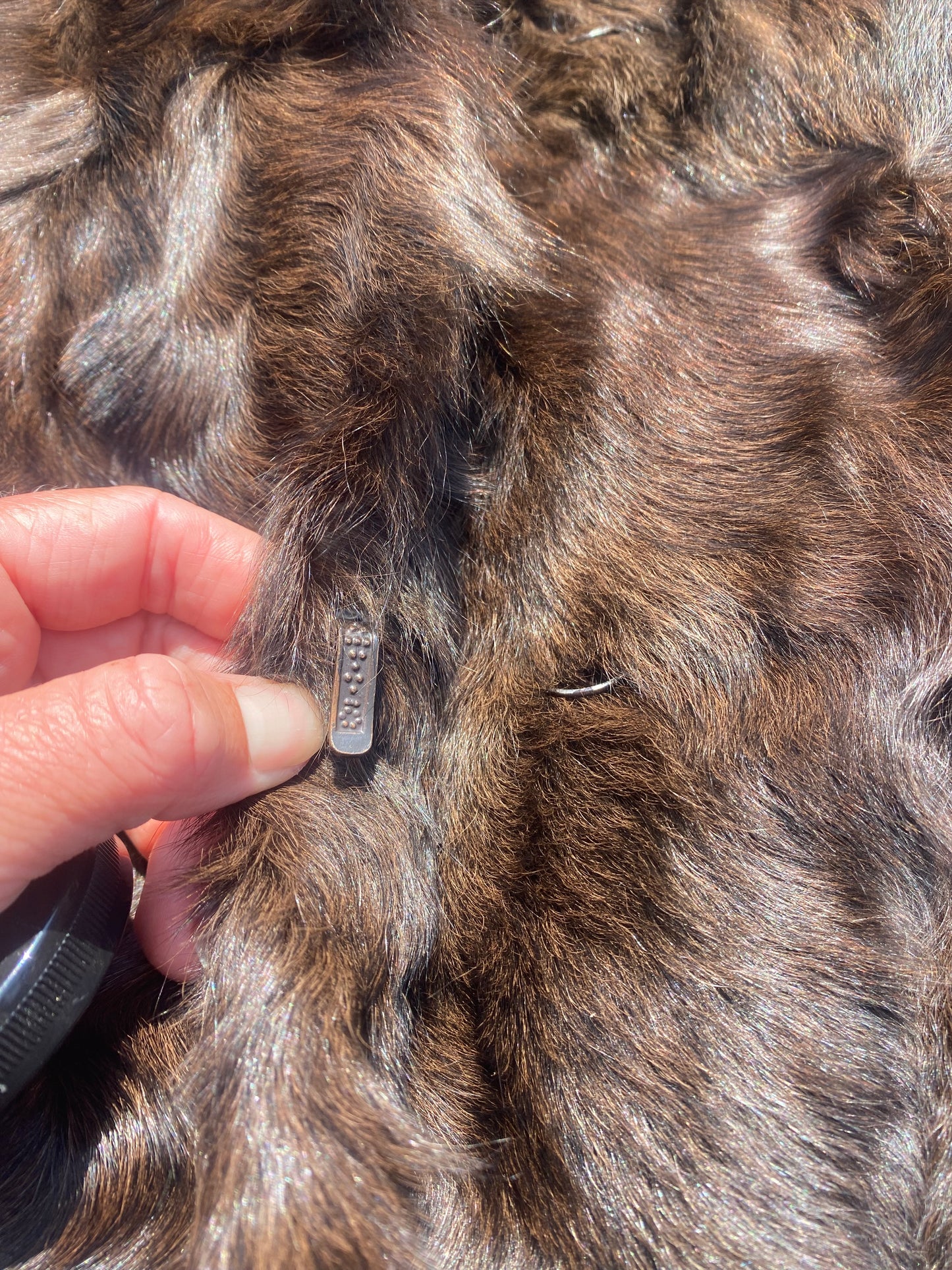 Real Vintage Brown Fur Coat