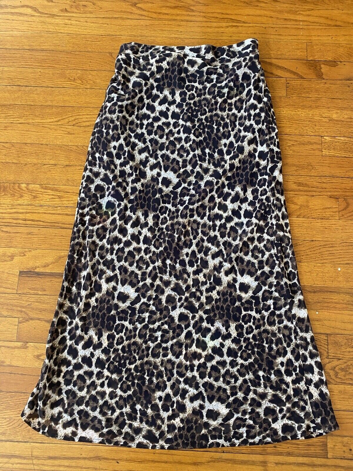 Leopard Print Maxi Skirt - Know One Cares - Women’s Medium # 2681