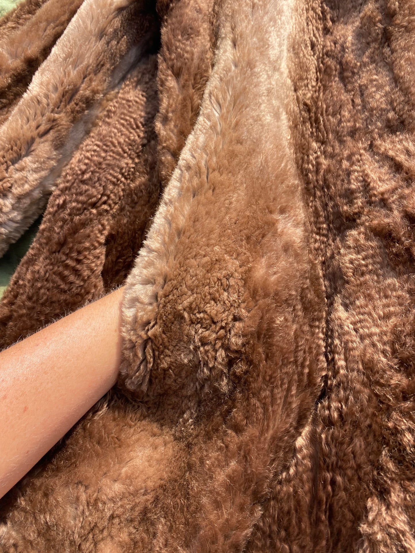 Vintage Sheared Beaver Fur Coat