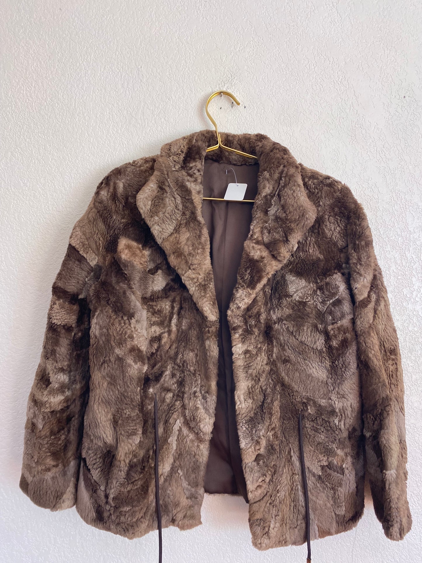 Vintage Sheared Beaver Fur Coat - Men’s XS, Women’s Small