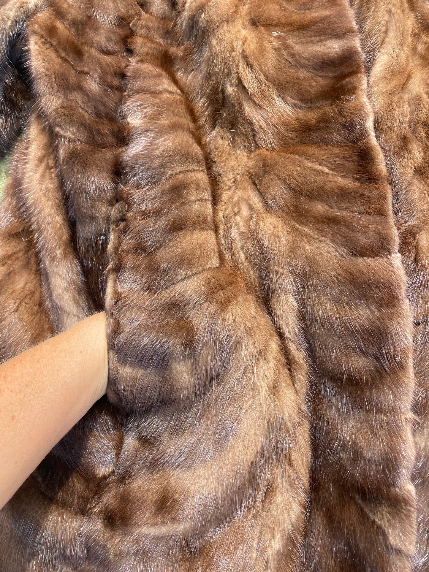 Vintage Brown Mink Coat