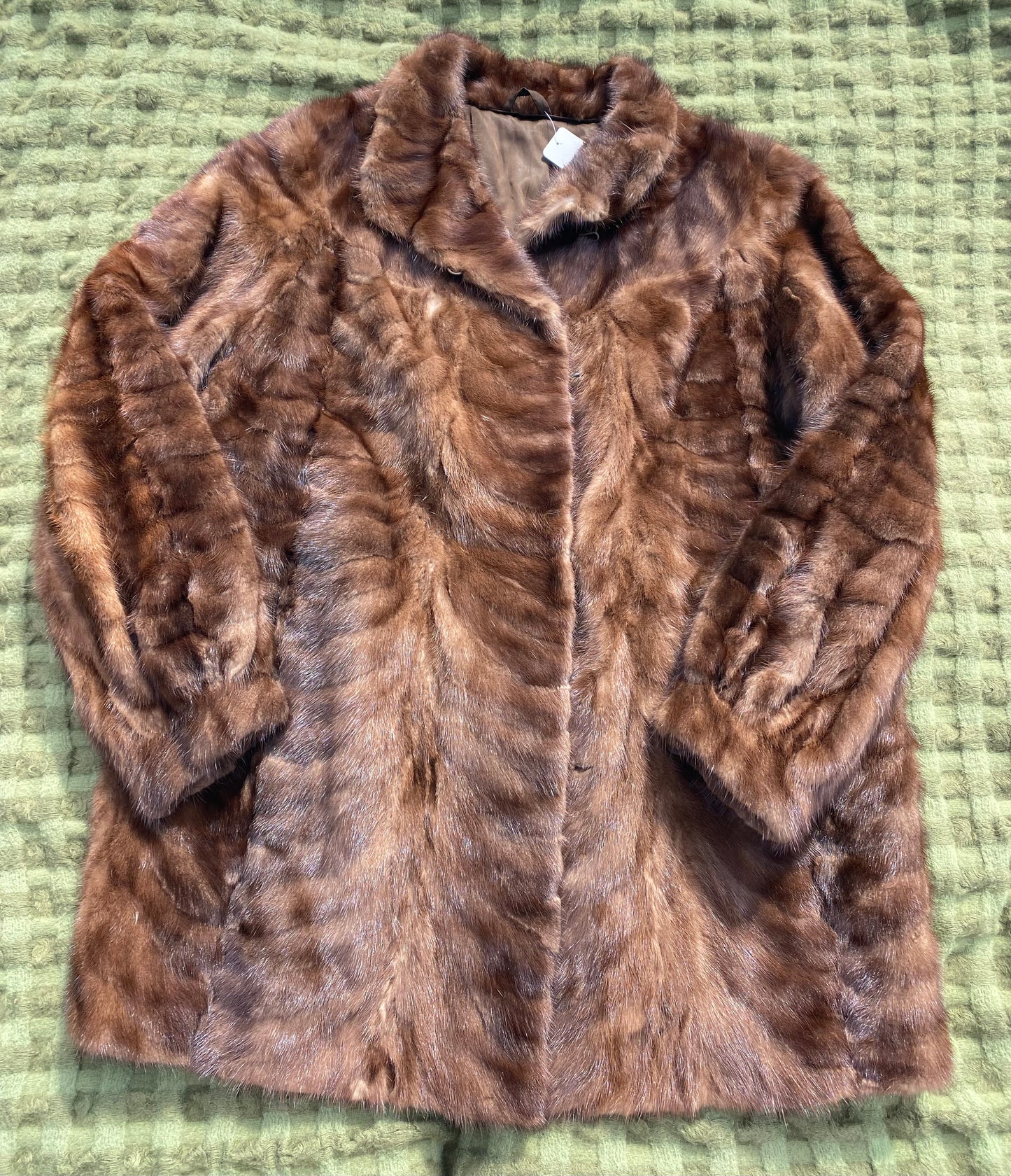 Vintage Brown Mink Coat