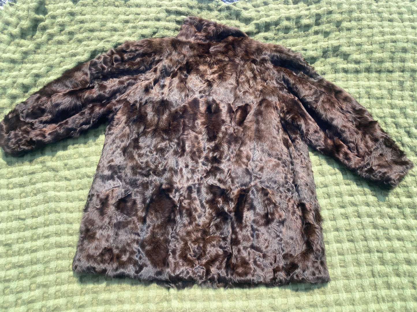 Real Vintage Brown Fur Coat