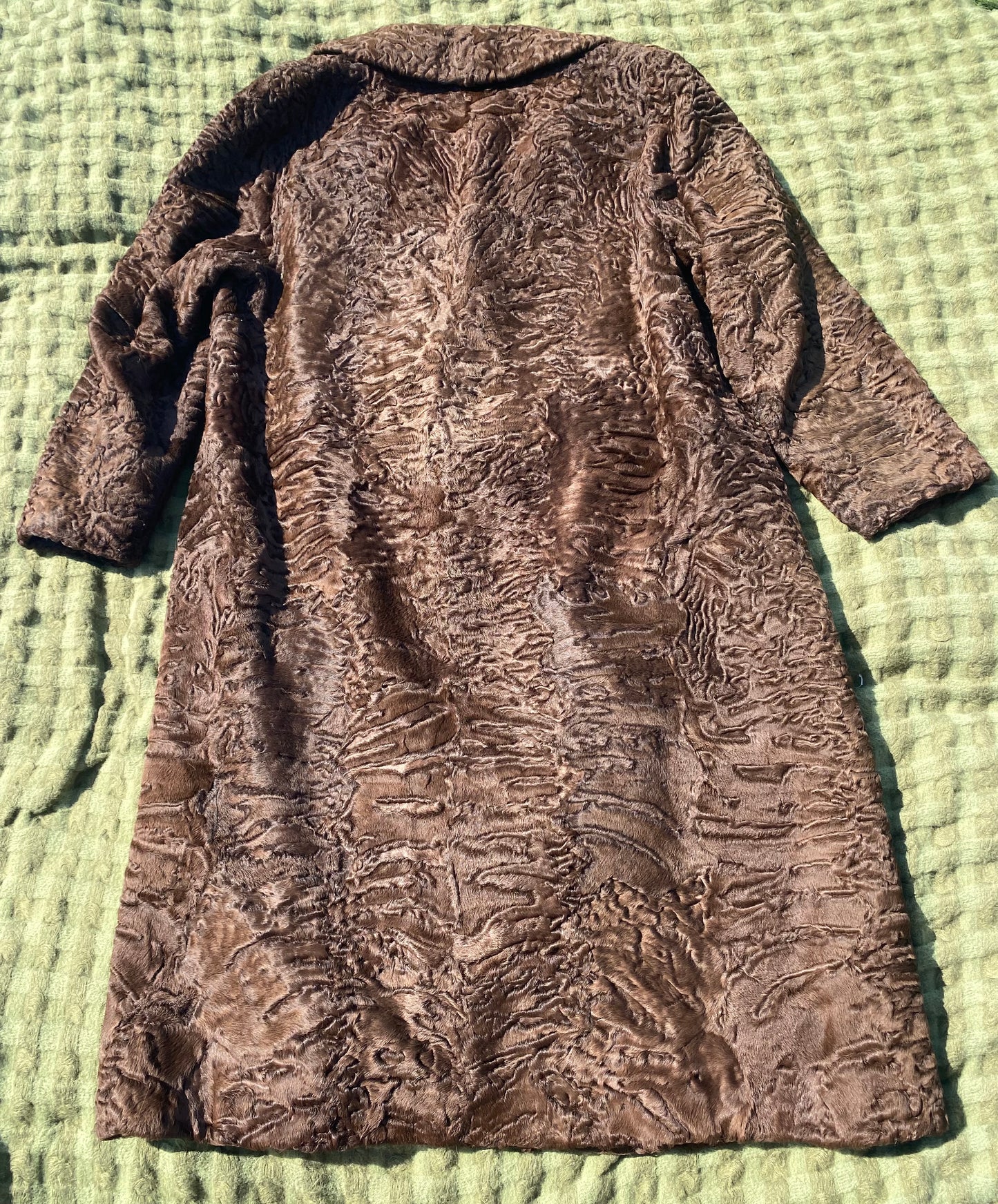 Vintage Brown Fur Coat