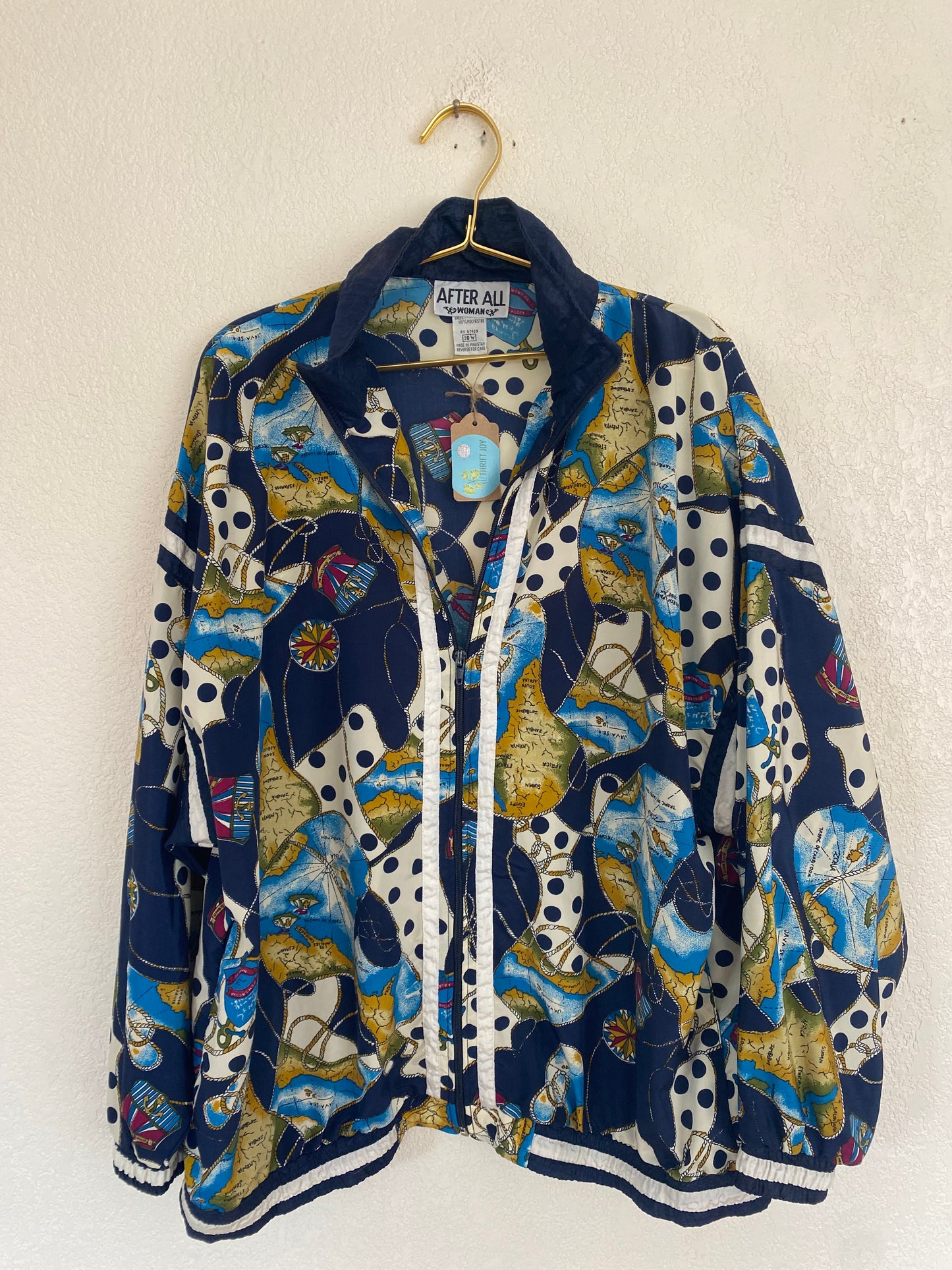 Vintage Geography Jacket, Large