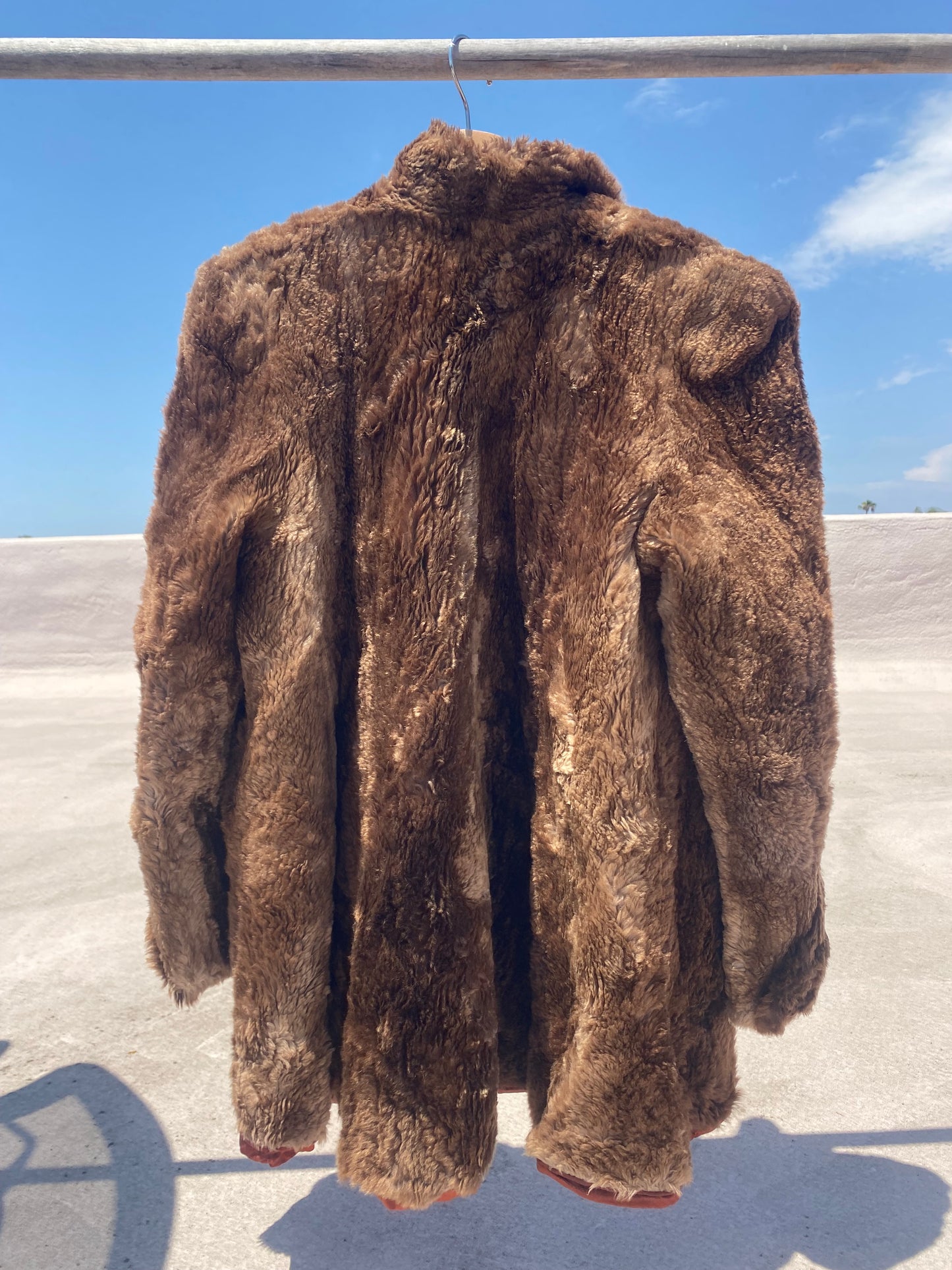 Vintage Sheared Beaver Fur Coat