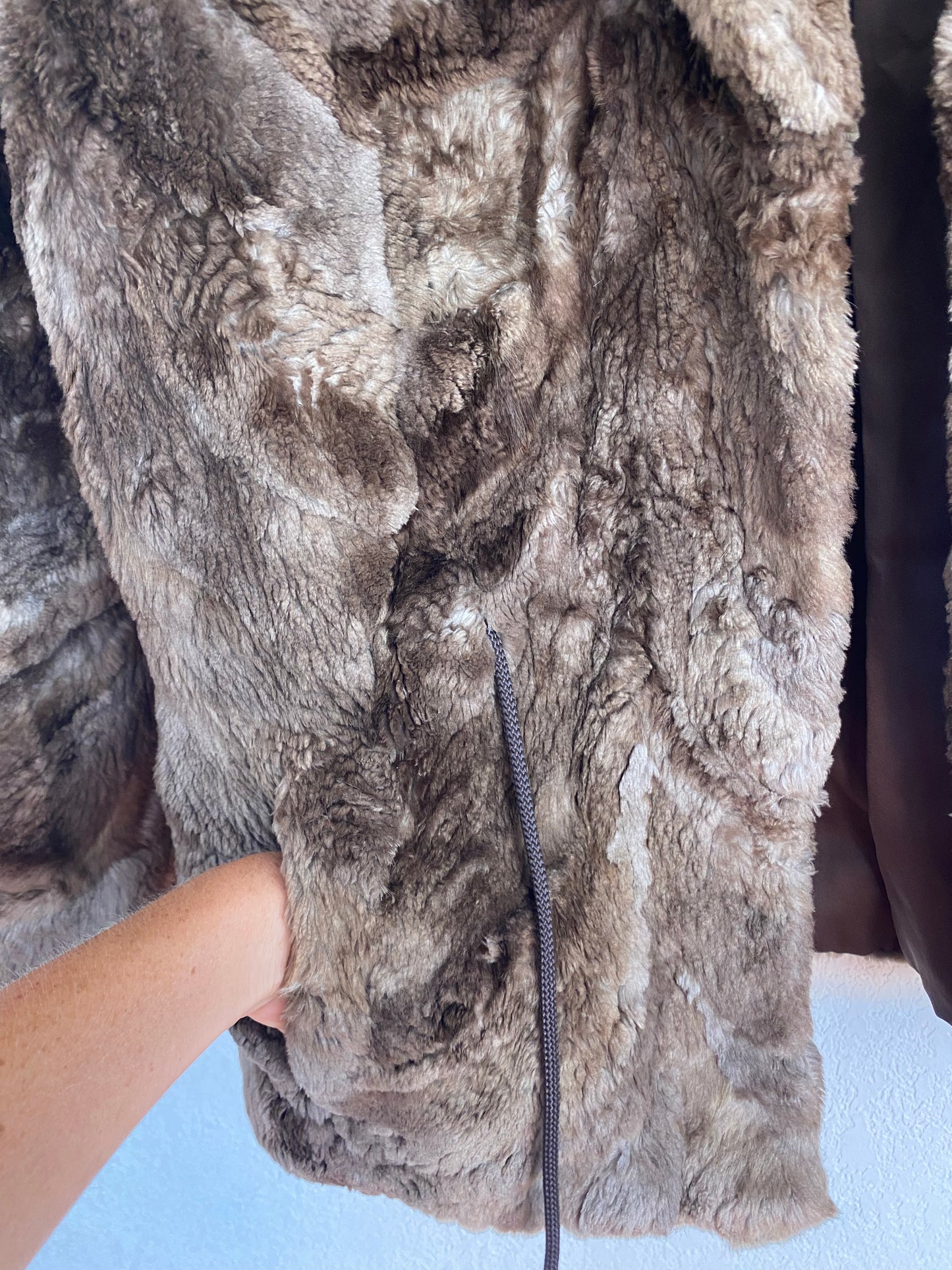 Vintage Sheared Beaver Fur Coat - Men’s XS, Women’s Small