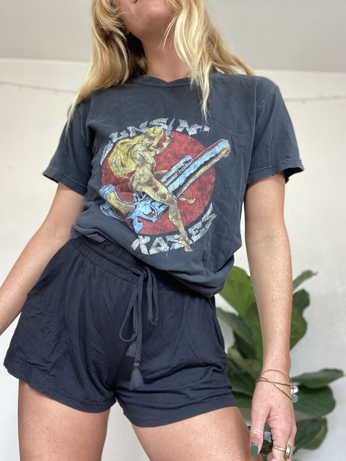 Guns N Roses Tshirt - Comfort Colors - Size Small # 1876