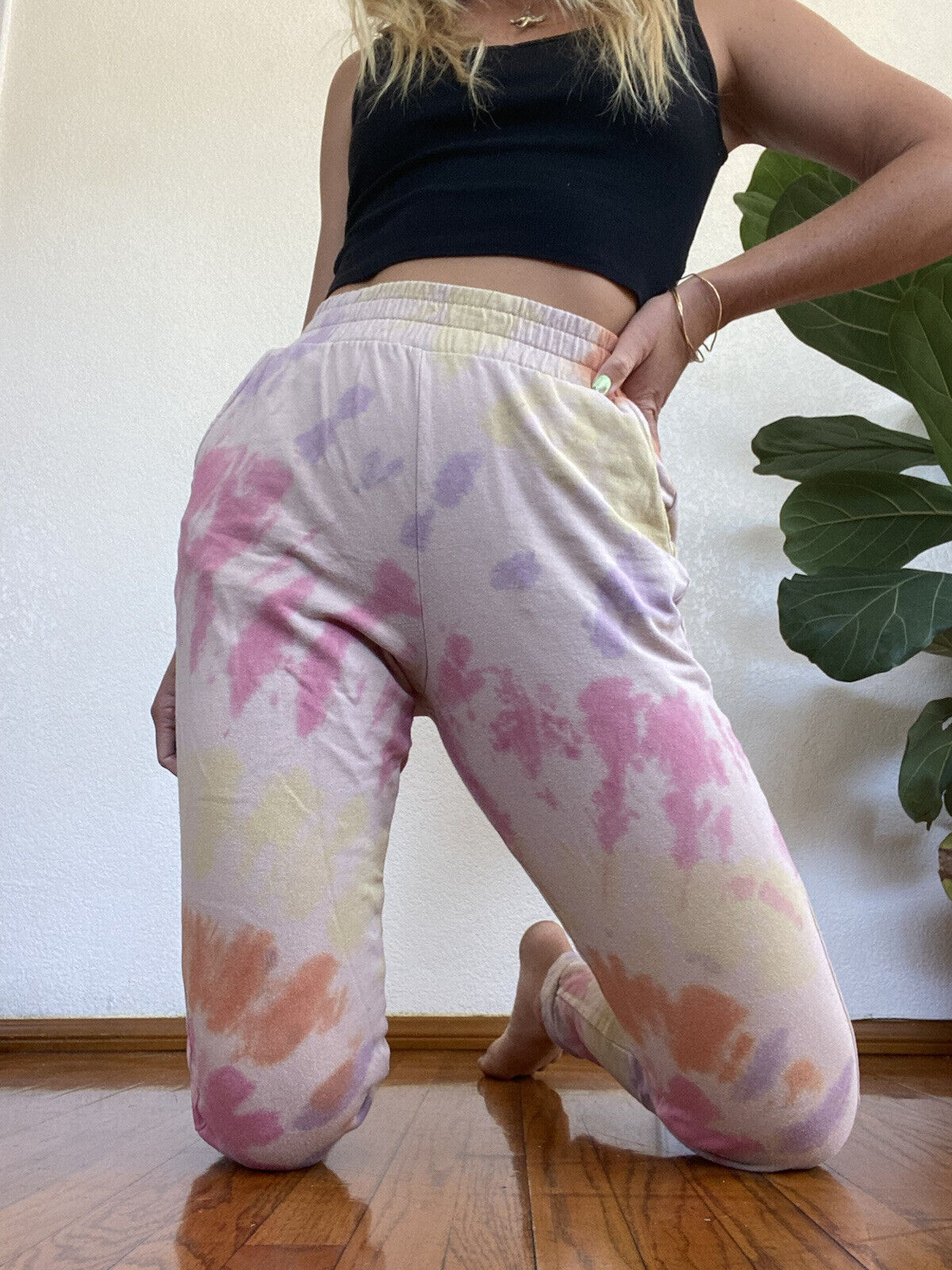 Pastel Tie Dye Sweatpants - Unbranded - Women’s XS