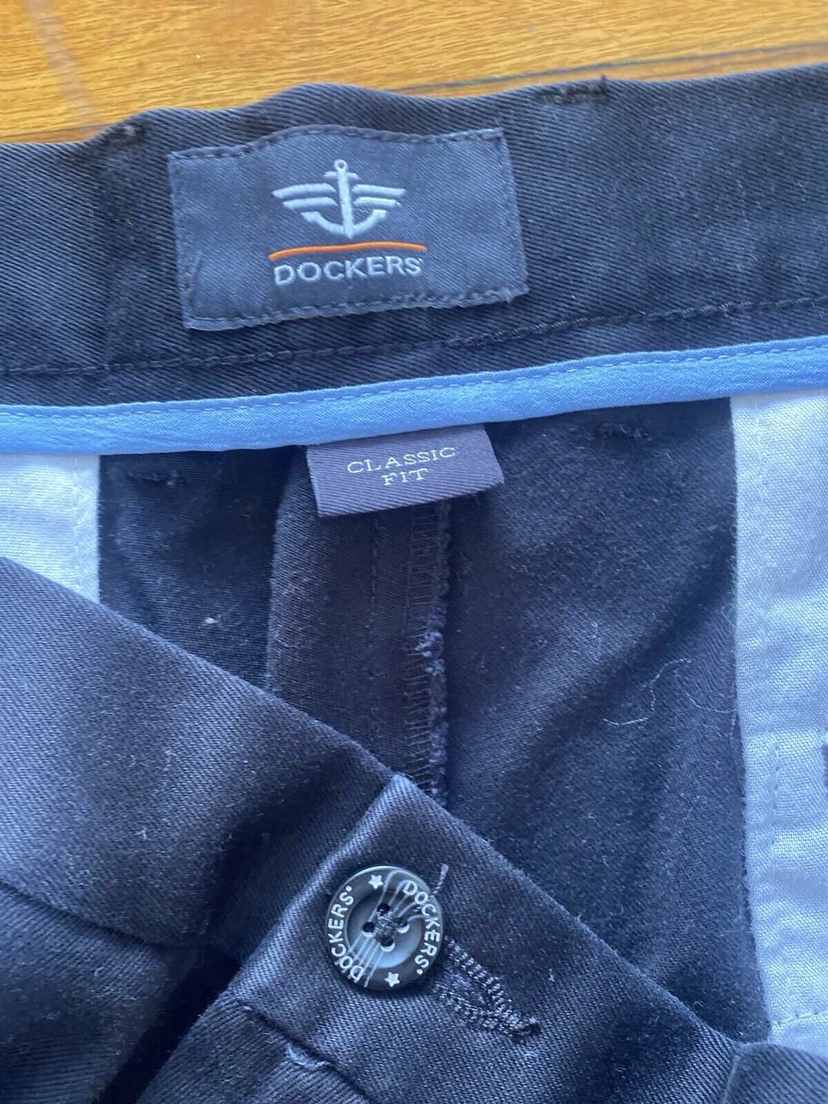 Dark Blue Work Pants - Dockers - Men's 36 X30