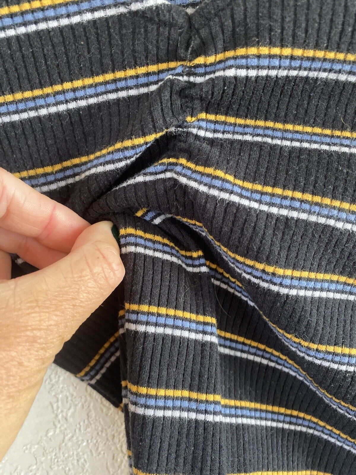 Striped Long Sleeve Shirt - PS Basics - Women's XS