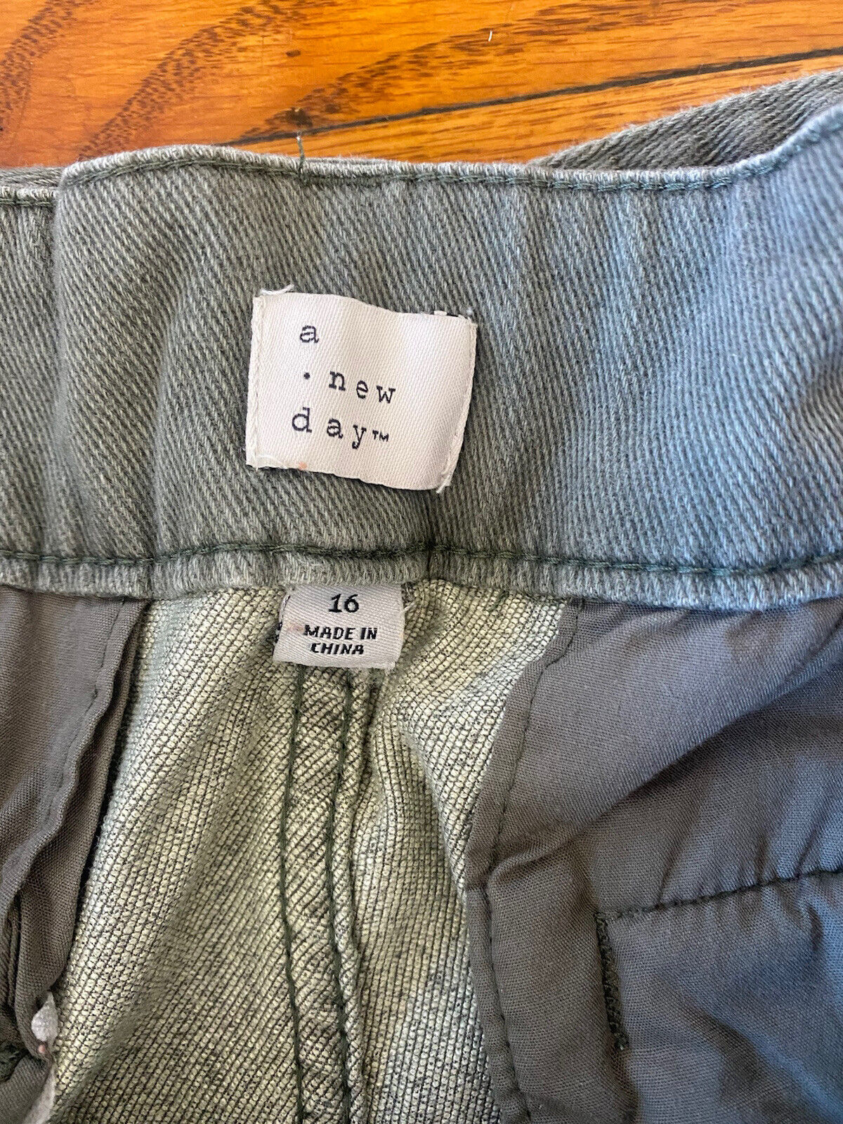 Green Cargo Pants - A New Day - Size 16