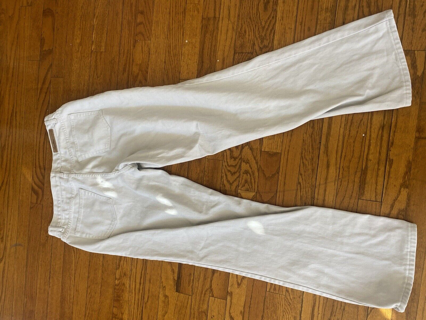 White Bootcut Jeans - Bill Blass Jeans - Size 10