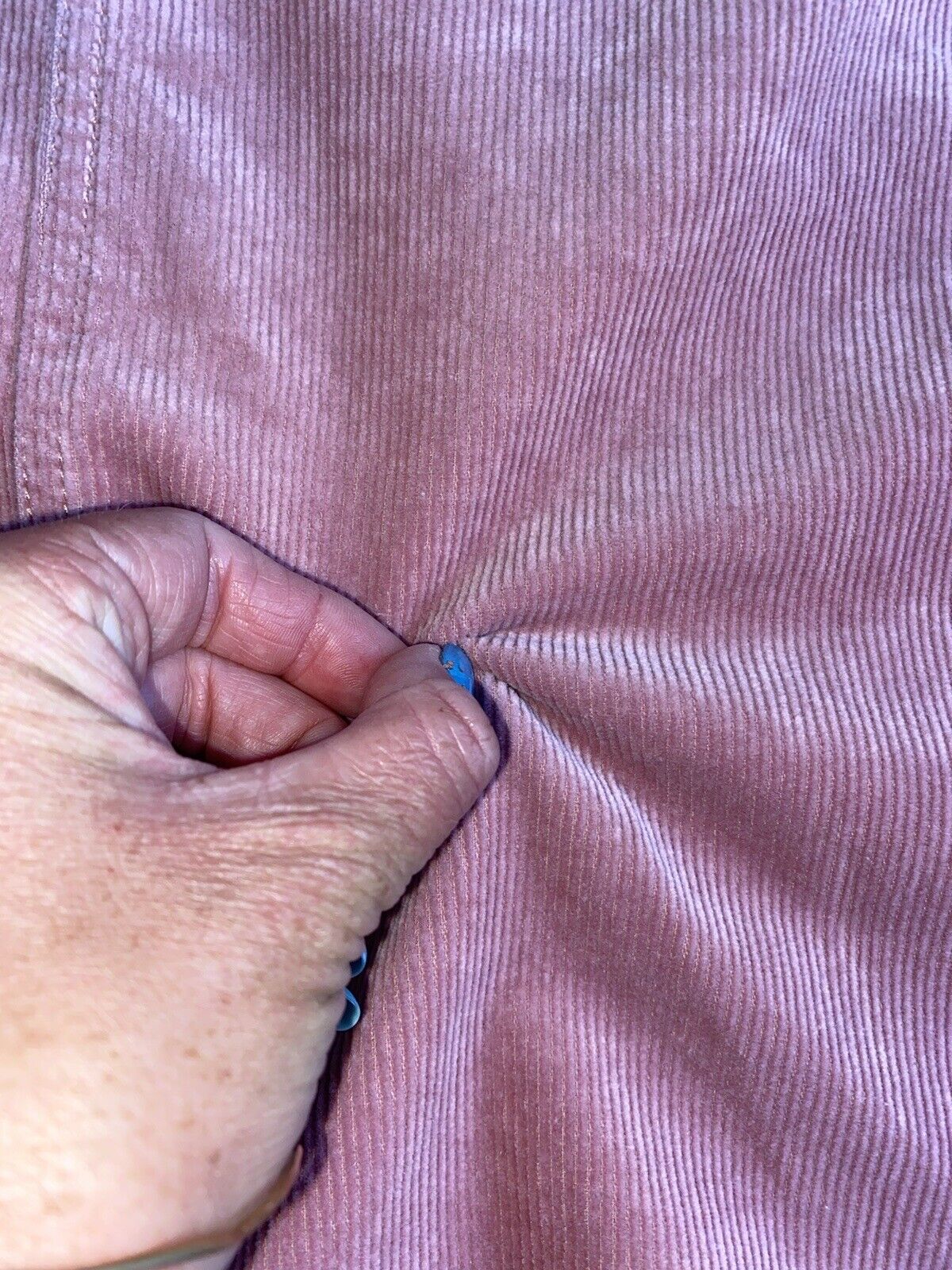 Pink Corduroy Mini Skirt - Unbranded - Women’s Small