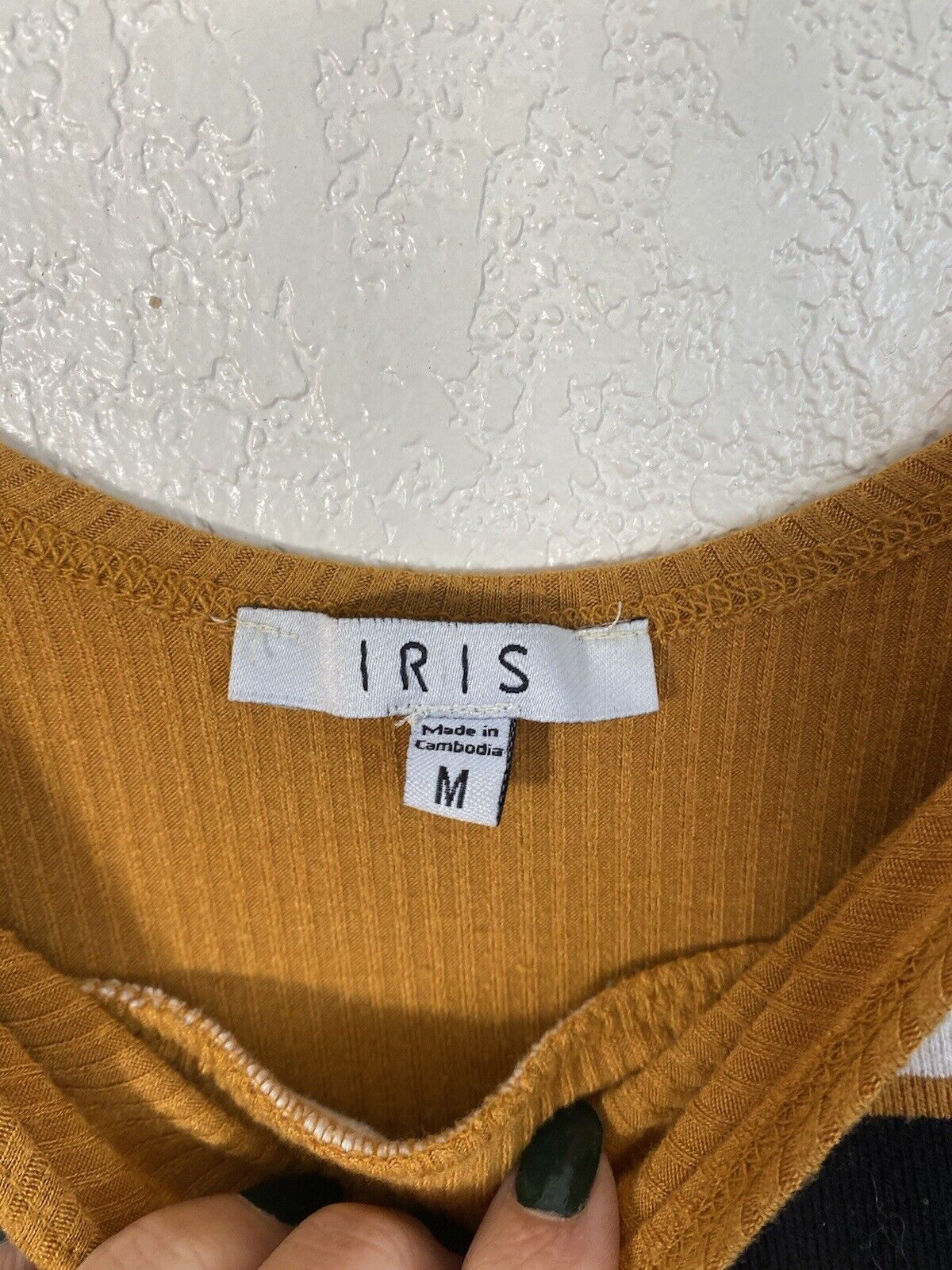 Mustard Yellow Retro Bodysuit - Iris - Women’s Medium