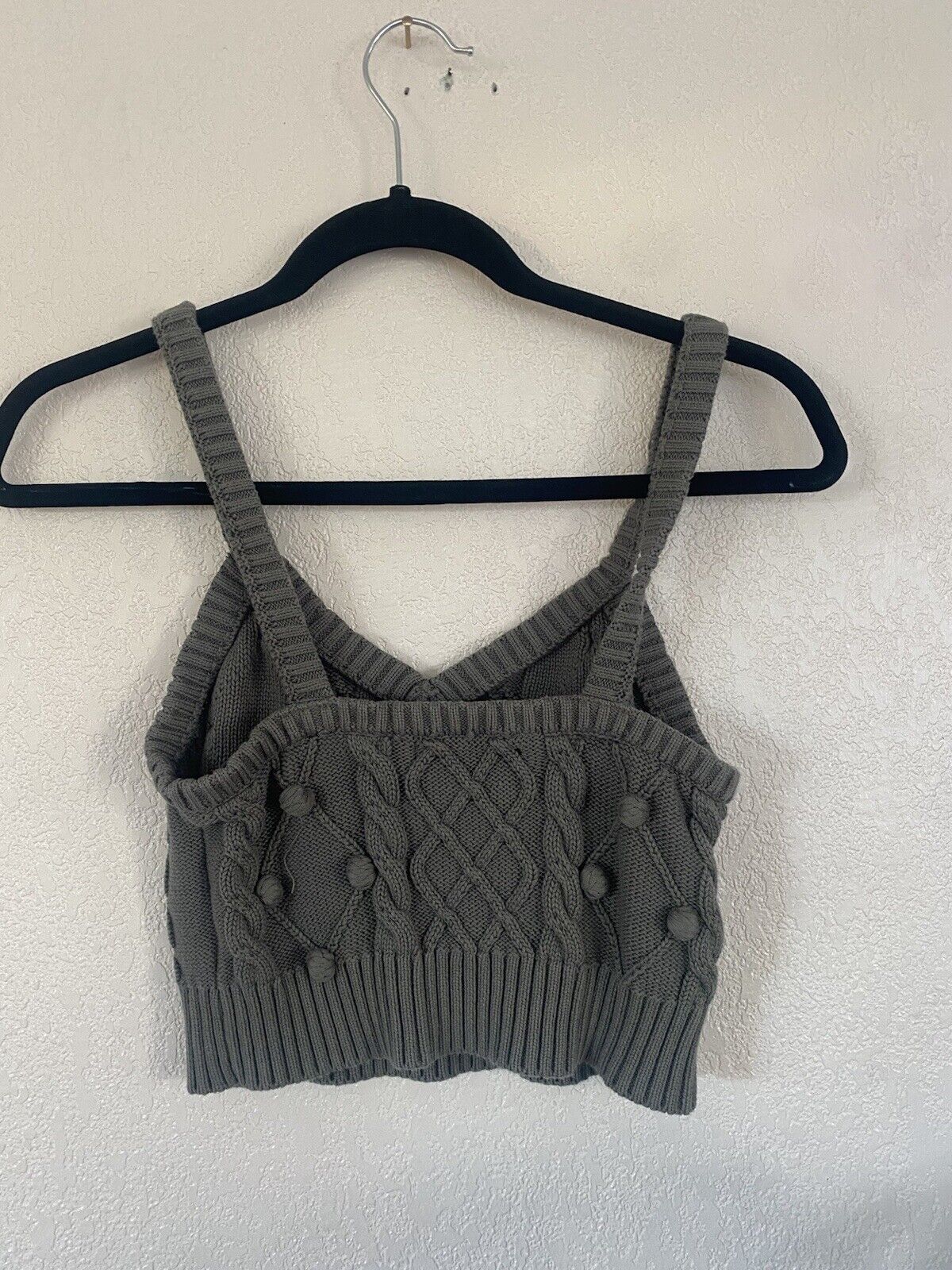 Green Knit Tank Top - Unbranded - Women's Small # 2070