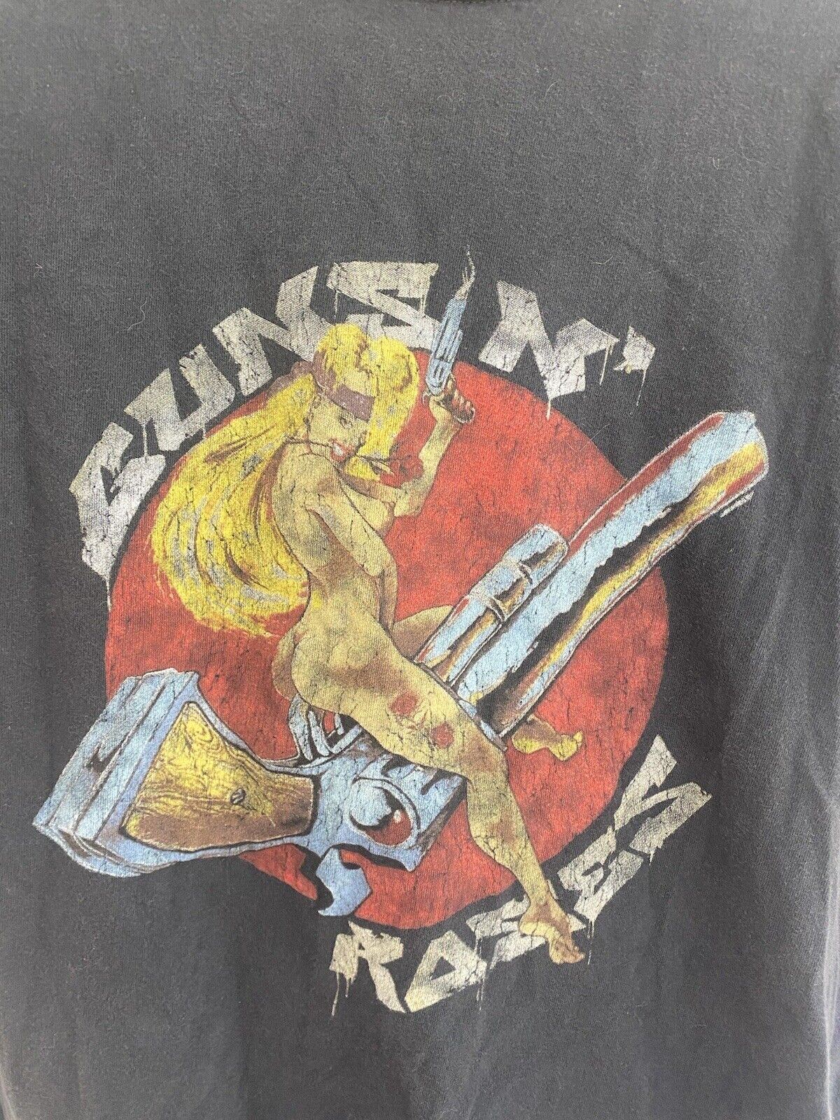 Guns N Roses Tshirt - Comfort Colors - Size Small # 1876